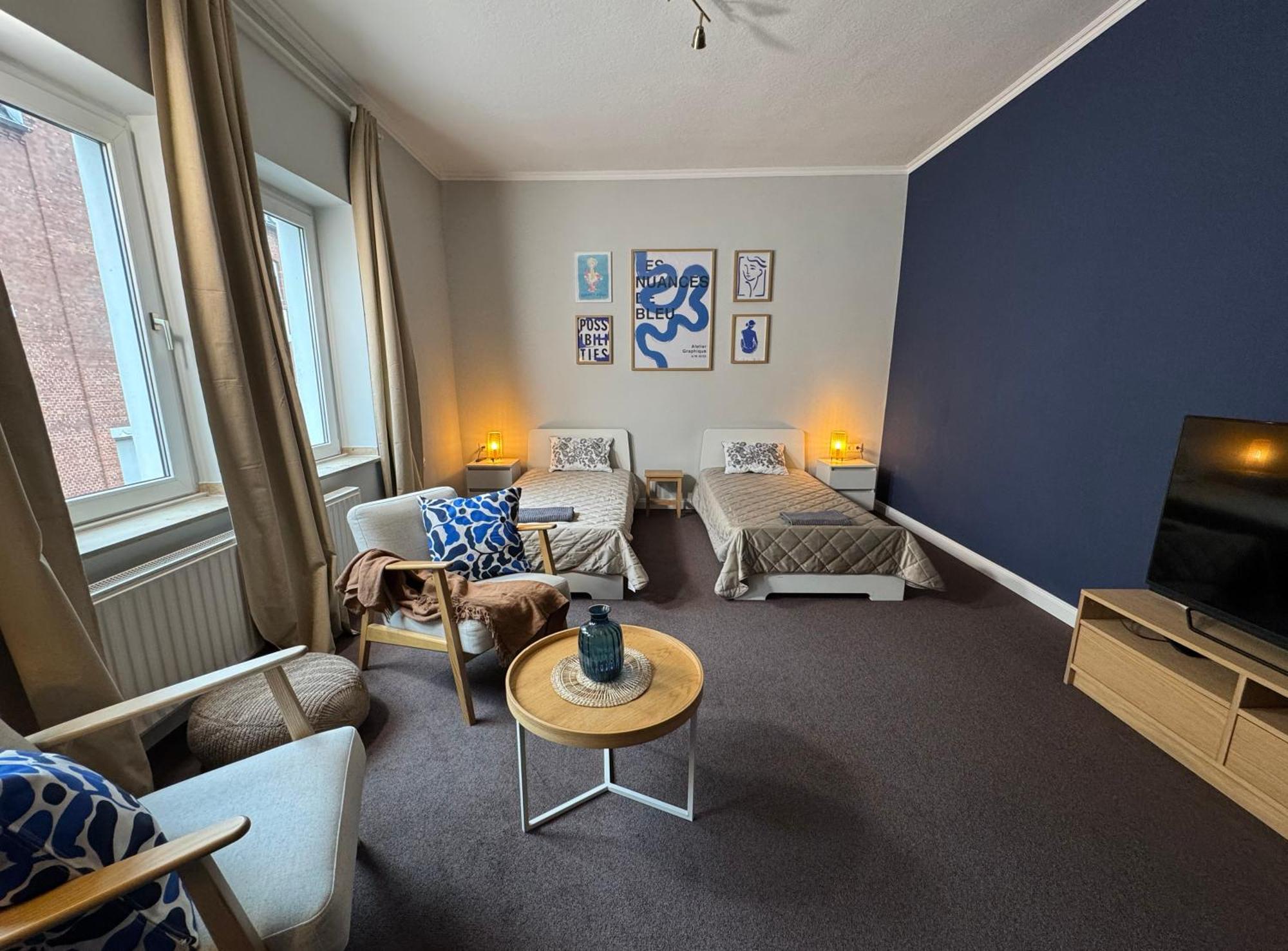Huge Apartment With Sauna And Free Parking 뒤스부르크 외부 사진